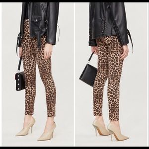 Good American Good Waist Cheetah Leopard